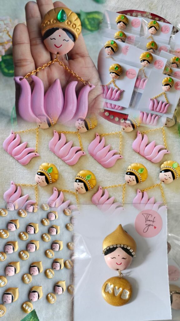 Handcrafted return-gift favours